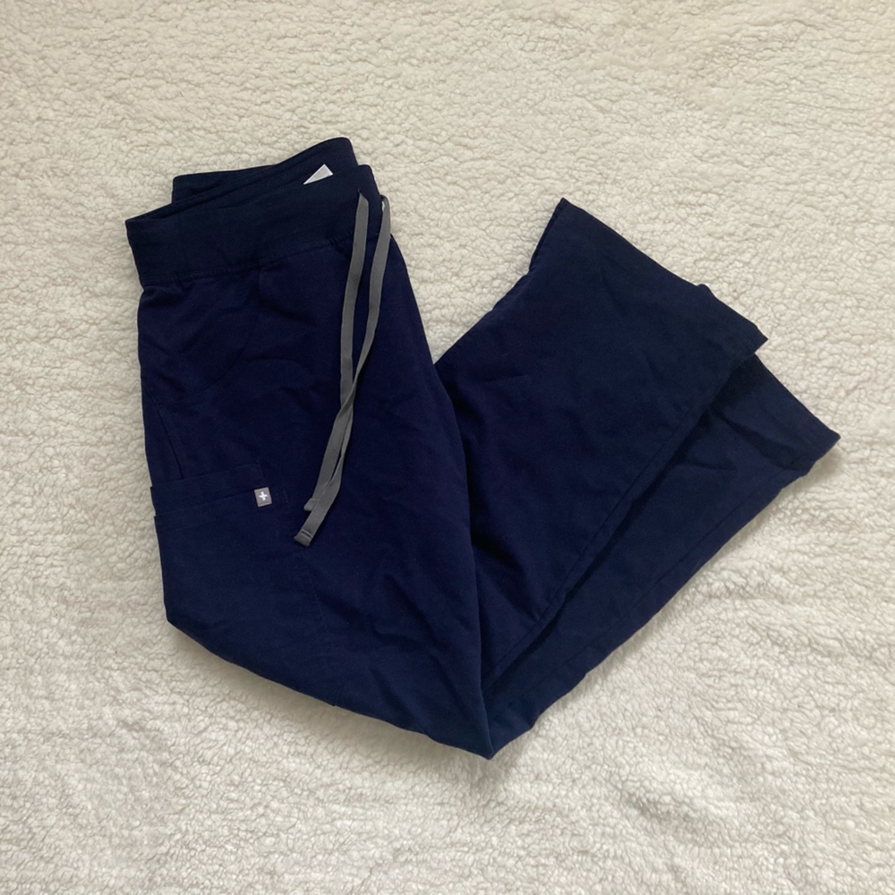 FIGS Technical Collection Navy Med Petite scrub bottoms